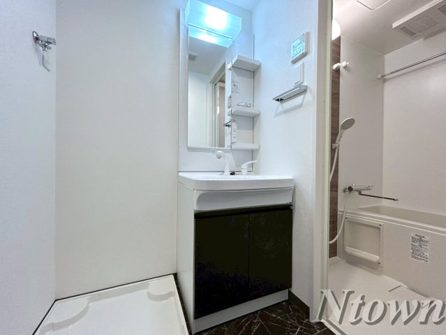 【独立洗面台】 | S-RESIDENCE名駅北alesia(アレシア) | 独立洗面台あり、毎朝おしゃれに忙しい女性の方におすすめです