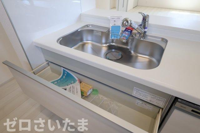 《仲介手数料無料》川越市今成２丁目14-8新築一戸建てブルーミングガーデンのキッチン