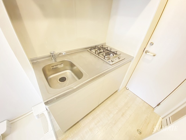 シャトン王子神谷のキッチン|キッチン2口ガスコンロ付きです☆