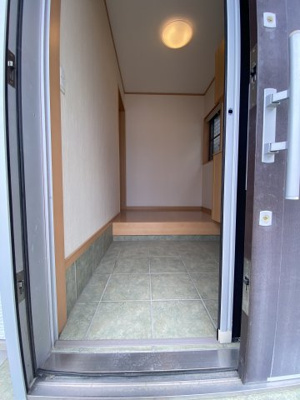 【玄関】 | I様且来平屋