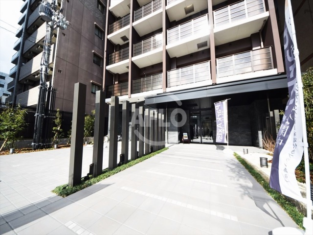 パークアクシス本町のエントランス|パークアクシス本町　エントランスアプローチ