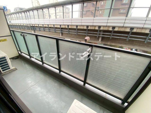 メゾンエル桜新町　ペット相談　陽当たり良好　高層階のバルコニー