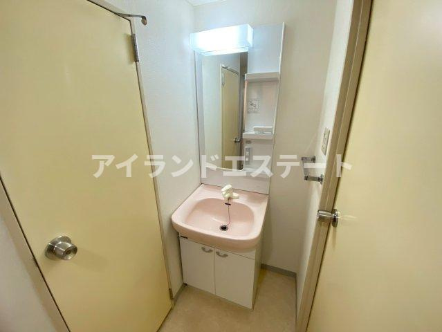 メゾンエル桜新町　ペット相談　陽当たり良好　高層階の洗面所