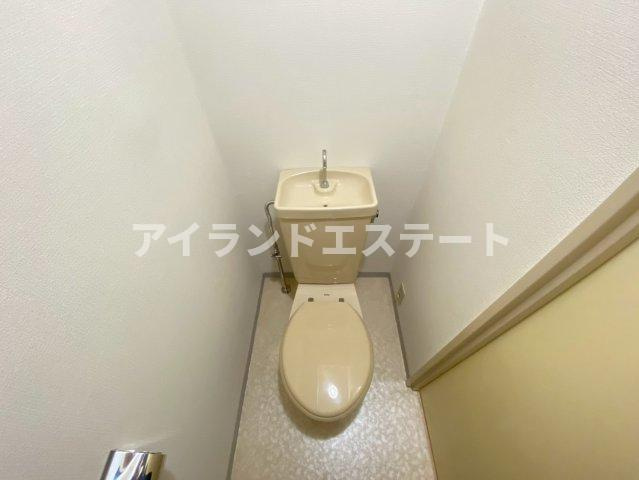 メゾンエル桜新町　ペット相談　陽当たり良好　高層階のトイレ