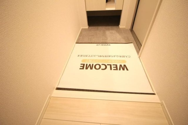 筑紫野市大字永岡のアパートの玄関