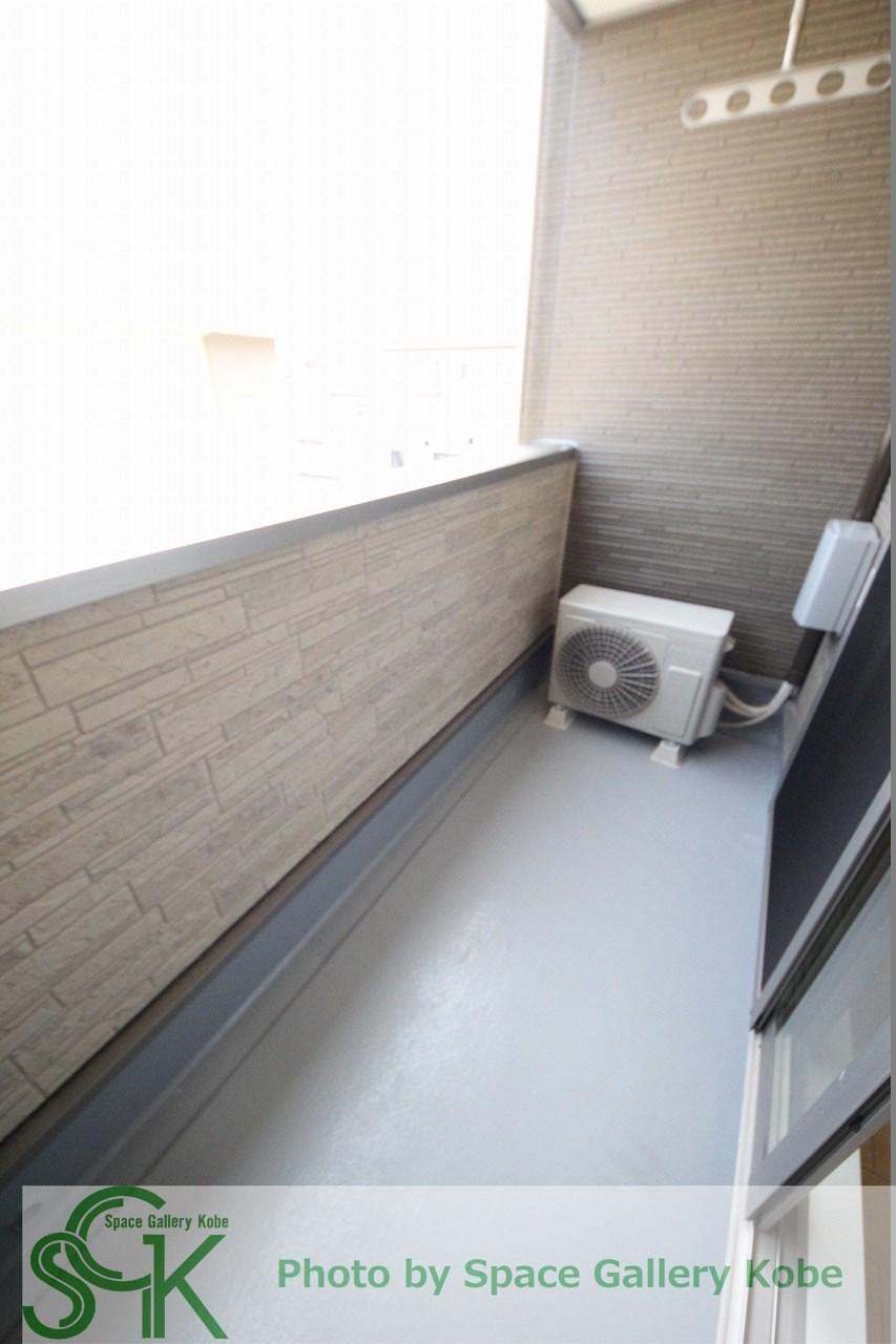 ディアコート二見Ⅰのバルコニー|※お部屋により仕様が異なる場合があります。