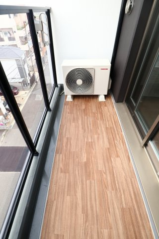 クラブメゾン明石樽屋町のバルコニー