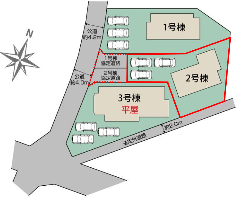 高崎市新町（全3棟）2号棟