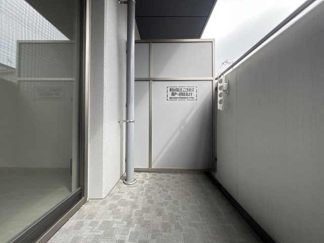 クローバー英賀保駅前のバルコニー