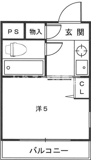 チアモ黒田の間取り