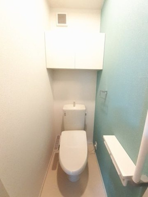 【トイレ】 | ポート　レジデンス　大林 | 落ち着いた色調のトイレです