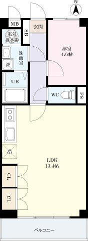 【間取り】 | 初台スカイレジテル