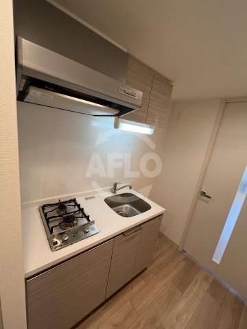 プレサンスOSAKA DOMECITY ワンダーのキッチン|プレサンスOSAKA DOMECITY ワンダー　2口ガスコンロ