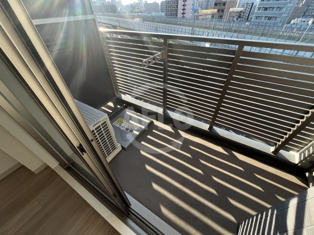 プレサンスOSAKA DOMECITY ワンダーのバルコニー|プレサンスOSAKA DOMECITY ワンダー　バルコニー