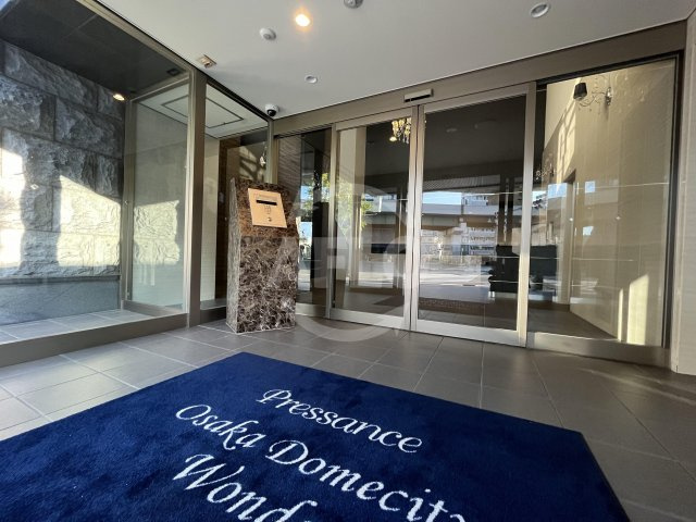 プレサンスOSAKA DOMECITY ワンダーのエントランス|プレサンスOSAKA DOMECITY ワンダー　エントランス