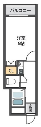ヴィヴァント青木の間取り