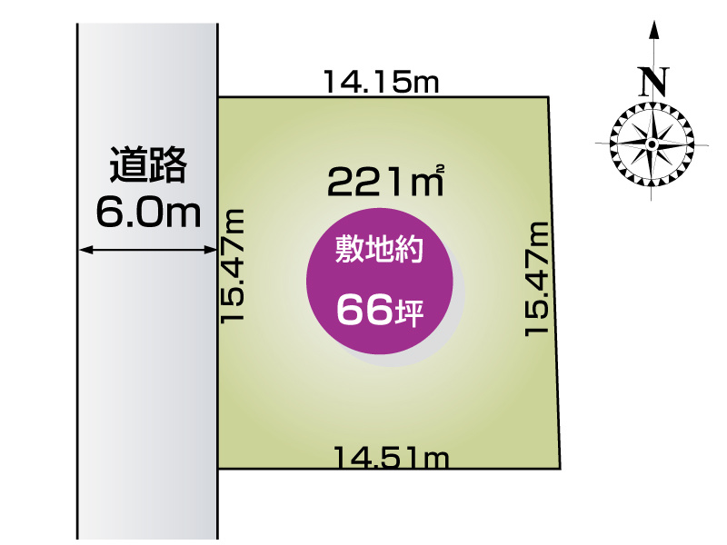 【区画図】