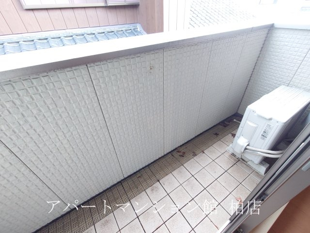 アスセーナD棟のバルコニー