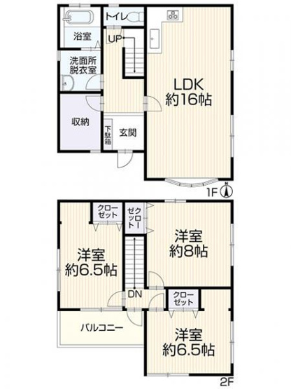 【間取り】 | 芳泉戸建