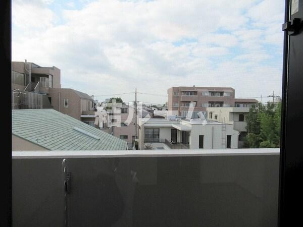 練馬区小竹町２丁目の賃貸マンションのバルコニー