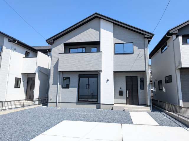 水戸市東台　1期　新築戸建　2号棟の外観