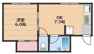 ニュー高井田マンションの間取り