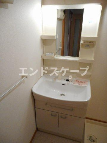 ポワールメゾンＥの洗面所|高崎、前橋のお部屋探しはエンドスケープまで！お客様の理想お聞かせ下さい♪
