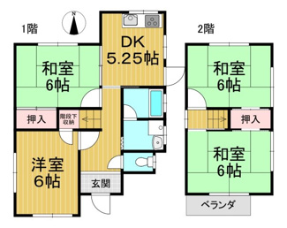 【間取り】 | 山城町綺田南河原