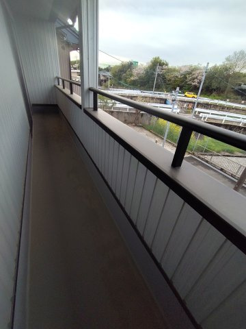 豊川市本野ケ原戸建のバルコニー