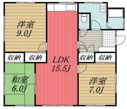 【間取り】 | 宮内貸家