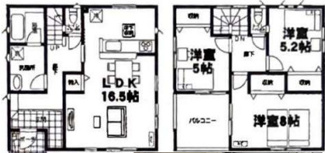 【間取り】 | 四街道市小名木　中古戸建　四街道駅