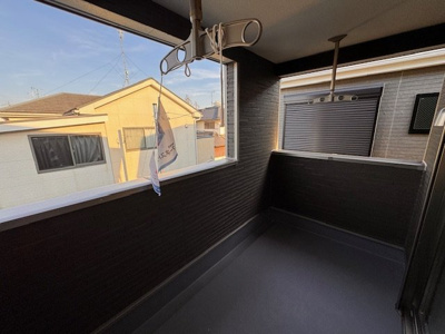 【バルコニー】 | Cradlegarden西区比良第16全5棟【仲介手数料無料　比良小　山田東中】 | 本日ご案内可能です！