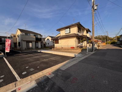 【前面道路含む現地写真】 | Cradlegarden西区比良第16全5棟【仲介手数料無料　比良小　山田東中】 | 今すぐのご案内可能です！→  0120-336-922　までお気軽にお問い合わせください。