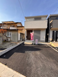【外観】 | Cradlegarden西区比良第16全5棟【仲介手数料無料　比良小　山田東中】 | 今すぐのご案内可能です！→  0120-336-922　までお気軽にお問い合わせください。