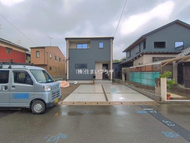 仲介手数料無料）一宮市小信中島第２・１号棟の前面道路含む現地写真|前面道路含む現地写真です