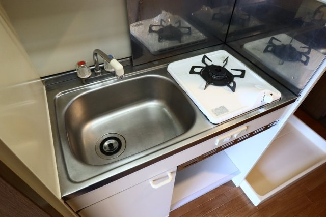 ＯＺ壱番街のキッチン|1口ガスコンロ