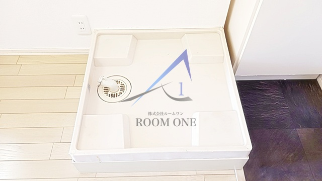 グリーンヒルズ東大井の設備|洗濯機置き場です。