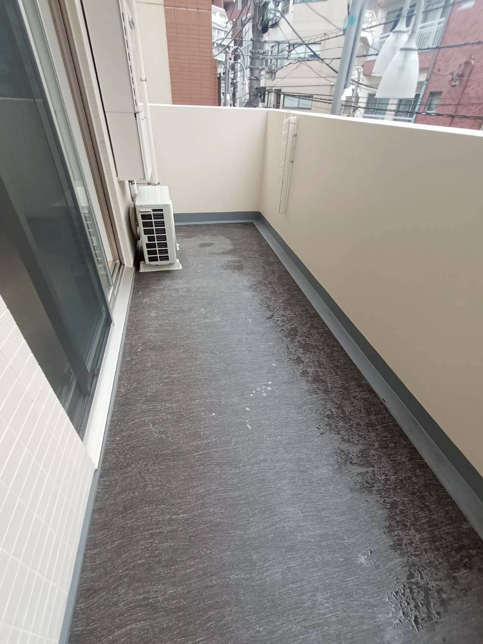 バルコニーは2階が1番広くゆったりしています。