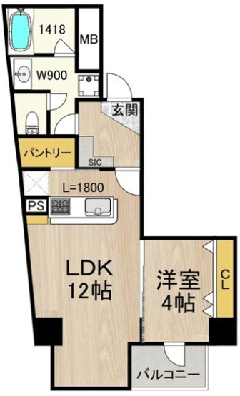 【間取り】 | BRAVE北浜