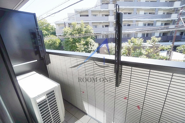 A.FLAT Ⅱのバルコニー|バルコニーです。