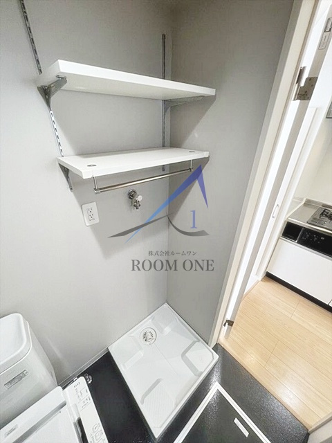 SQXの設備|洗濯機置き場です。