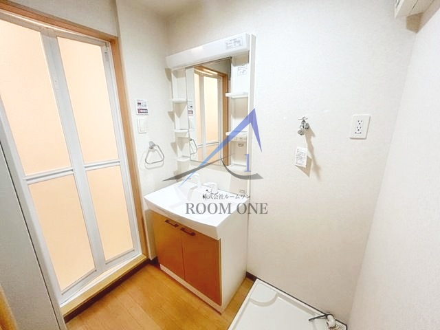 ピアステージ綱島の洗面所|独立洗面台です。