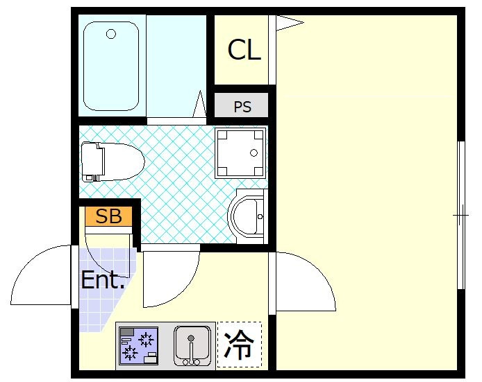 グランドヒル鶴見市場の間取り|間取りです。
