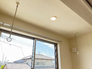 Ｍ６Ｍの設備|室内物干し（イメージ）