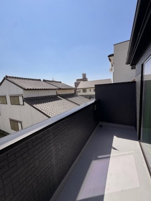 【バルコニー】 | MIRASUMO守山区苗代208①全1棟 | 今すぐのご案内可能です！→  0120-336-922　までお気軽にお問い合わせください。