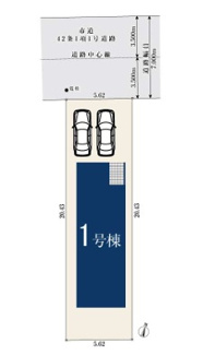 【区画図】 | MIRASUMO守山区苗代208①全1棟 | 今すぐのご案内可能です！→  0120-336-922　までお気軽にお問い合わせください。