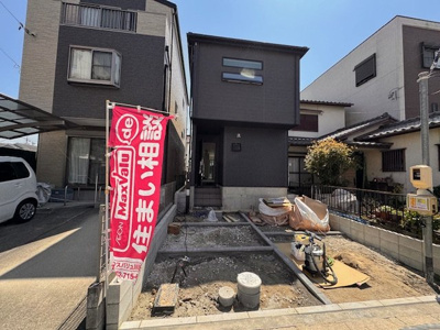 【外観パース】 | MIRASUMO守山区苗代208①全1棟 | 今すぐのご案内可能です！→  0120-336-922　までお気軽にお問い合わせください。