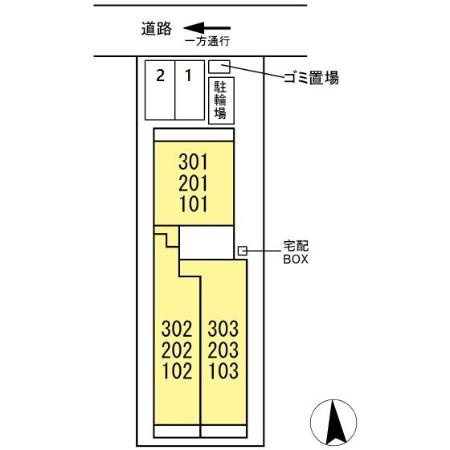 ciel太閤通の区画図