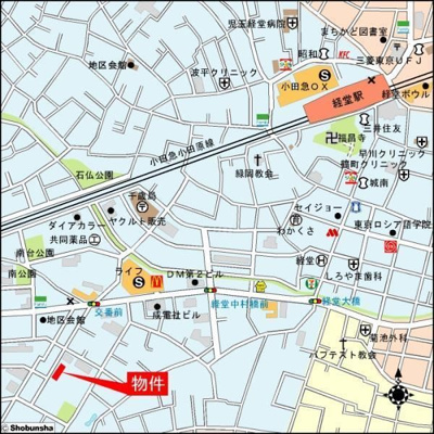【地図】 | 経堂ヒルズ