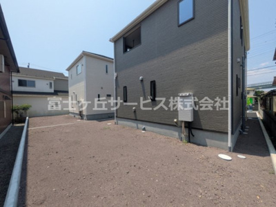 【庭】 | 富士市入山瀬 9期 新築一戸建て 1号棟 | お庭でゆったりと過ごせます